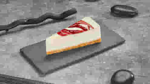 Блюдо Чизкейк клубничный меню Суши Мастер Чизкейк клубничный меню Суши Мастер