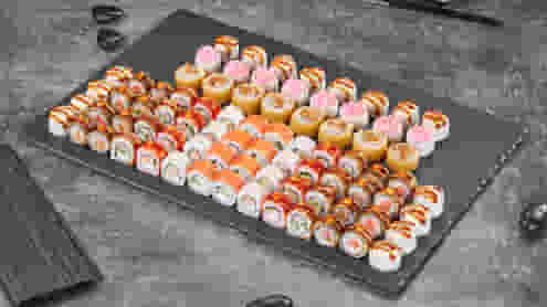 Блюдо Сет Ласковый вкус меню Суши Мастер Сет Ласковый вкус меню Суши Мастер