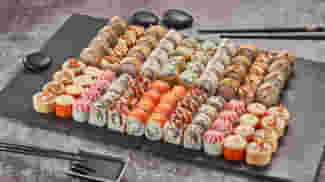 Блюдо Сет Бамбалейо меню Суши Мастер Сет Бамбалейо меню Суши Мастер