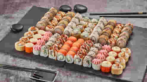 Блюдо Сет Бамбалейо меню Суши Мастер Сет Бамбалейо меню Суши Мастер