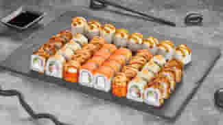 Блюдо Сет Легенда меню Суши Мастер Сет Легенда меню Суши Мастер