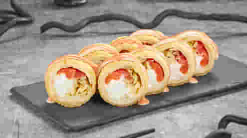 Блюдо Тортилья сяке меню Суши Мастер Тортилья сяке меню Суши Мастер