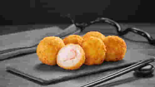 Блюдо Рисовые шарики с креветкой меню Суши Мастер Рисовые шарики с креветкой меню Суши Мастер