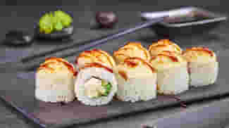 Блюдо Нежный с курицей запеченный меню Суши Мастер Нежный с курицей запеченный меню Суши Мастер