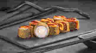 Блюдо Эби лайт темпура меню Суши Мастер Эби лайт темпура меню Суши Мастер