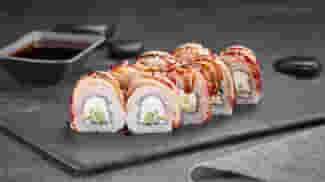 Блюдо Филадельфия унаги меню Суши Мастер Филадельфия унаги меню Суши Мастер
