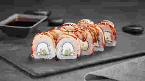 Блюдо Филадельфия унаги меню Суши Мастер Филадельфия унаги меню Суши Мастер
