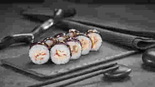 Блюдо Маки унаги меню Суши Мастер Маки унаги меню Суши Мастер
