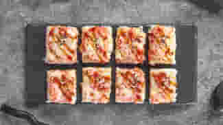 Блюдо Суши-пицца с курицей меню Суши Мастер Суши-пицца с курицей меню Суши Мастер