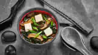 Блюдо Мисо суп меню Суши Мастер Мисо суп меню Суши Мастер