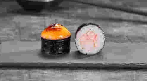 Блюдо Креветка хот меню Суши Мастер Креветка хот меню Суши Мастер