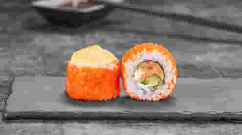 Блюдо Монако запеченный меню Суши Мастер Монако запеченный меню Суши Мастер