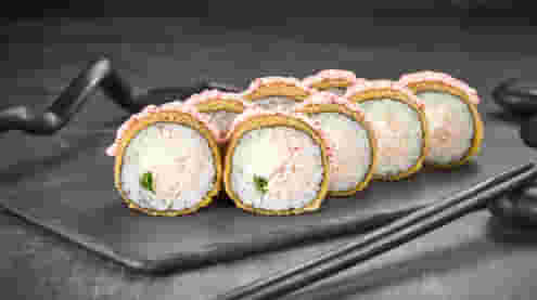 Блюдо Краб фри темпура меню Суши Мастер Краб фри темпура меню Суши Мастер