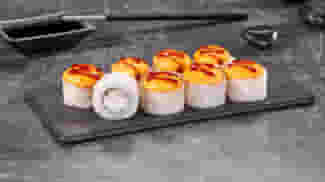 Блюдо Ролл Красный океан меню Суши Мастер Ролл Красный океан меню Суши Мастер