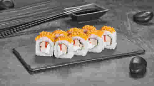 Блюдо Ролл Мексиканец меню Суши Мастер Ролл Мексиканец меню Суши Мастер