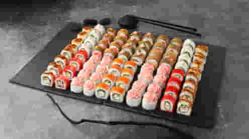 Блюдо Сет О том о сём меню Суши Мастер Сет О том о сём меню Суши Мастер