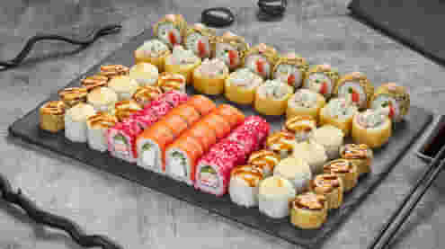 Блюдо Сет Посиделкин меню Суши Мастер Сет Посиделкин меню Суши Мастер