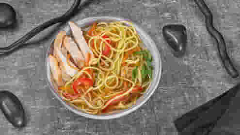 Блюдо Суп Куриный с овощами меню Суши Мастер Суп Куриный с овощами меню Суши Мастер