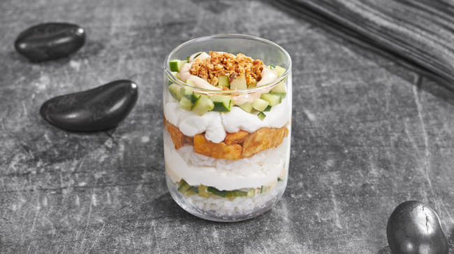 Блюдо Трайфл с курицей меню Суши Мастер Трайфл с курицей меню Суши Мастер