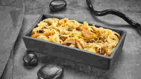 Блюдо Удон с курицей под сливочным соусом меню Суши Мастер Удон с курицей под сливочным соусом меню Суши Мастер