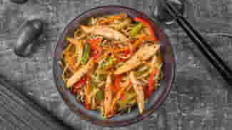Блюдо Вок Курица терияки меню Суши Мастер Вок Курица терияки меню Суши Мастер