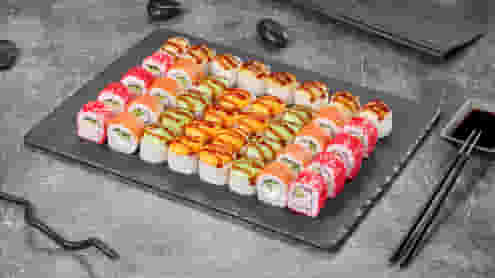 Блюдо Сет Майский меню Суши Мастер Сет Майский меню Суши Мастер